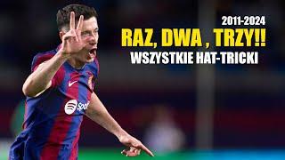 Robert Lewandowski - Wszystkie Hat-Tricki ᴴᴰ (Polski Komentarz)