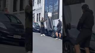 Israel Adesanya spits on a guy during road rage incident in New Zealand