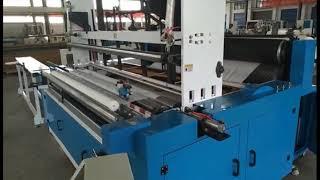 Toilet Tissue Paper Rewinding Machine