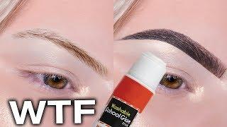 GLUE STICK IN MY BROWS?!! ⋆ Here is what happened