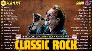 Top 100 Classic Rock Songs Of All TimeMetallica, Queen, ACDC, Aerosmith, U2, Guns N Roses, Bon Jovi