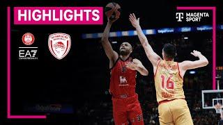 EA7 Emporio Armani Mailand - Olympiakos Piräus | Turkish Airlines EuroLeague | MAGENTA SPORT