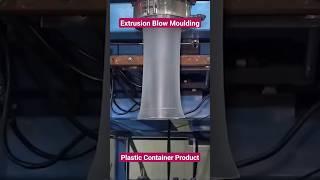 Extrusion Blow Molding Process - Pastic Container Product #extrusionmachine #blowmoldingmachine