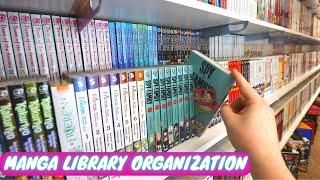 Organizing My Manga Collection  |  Giant Manga Library