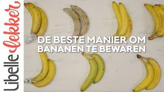 Wat is de beste manier om bananen te bewaren?