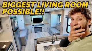 Your F-150 can tow this RIDICULOUSLY HUGE camper! 2024 Heartland North Trail 29FLR travel trailer RV