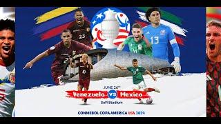 #ENVIVO VENEZUELA VS. MEXICO COPA AMERICA 2024 DESDE ESTADOS UNIDOS