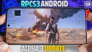 RPCS3 Android Emulator - V3 UPDATE With Onscreen Controls | Best PS3 Emulator For Android