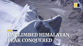 Daring solo climb conquers one of the highest, toughest Himalayan peaks