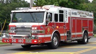 Tinton Falls Fire Company Rescue Engine 36-1-80 Responding 7/7/24