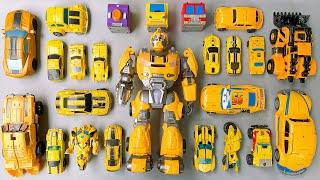 Lắp Ráp Đồ Chơi Ôtô Biến Hình Cao Cấp Robot BUMBLEBEE: Hoạt Hình Lego Giải Cứu Khủng Long