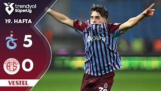 Vestel | Trabzonspor (5-0) Antalyaspor - Highlights/Özet | Trendyol Süper Lig - 2024/25