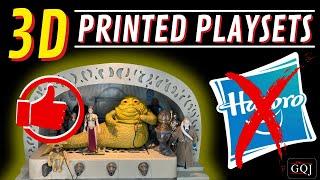 Why Hasbro Sucks & 3D Printed Star Wars Playsets Are The Future!