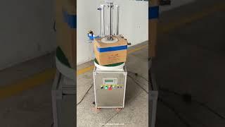 Automatic box tape full wrap sealing machine tape wrapping packaging machine