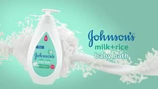 Use Johnson’s Milk+Rice Bath