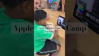 Free Apple Summer Camp for Kids | Free Summer Activities for Kids #summercamp