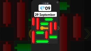 Key 09! 29September how to solve mini game PUZZLE in hamster Kombat (100%) !!29September mini game