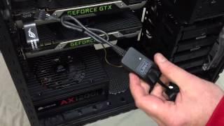 How to install a power supply (AX1200i)