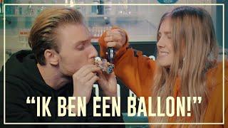 Bastiaan floats like a balloon after taking salvia | Drugslab