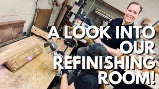 Refinishing Room - How Piano Refinishing Looks!