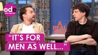 Jesse Eisenberg Explains wikiFeet to Kieran Culkin in Hilarious Interview