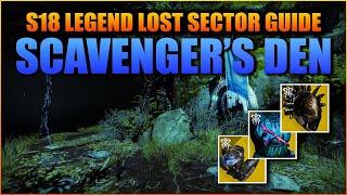 Destiny 2: Platinum Scavenger's Den LEGEND Lost Sector Easy Guide - Season of Plunder