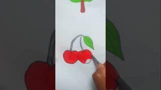Yummy Cherry #cherry #creative  #youtube  #art #coloring #drawing