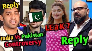 India Vs Pakistani YouTuber Biggest Controversy  | Kanwal Aftab Le@k ? | Junaid Akram Reply on This