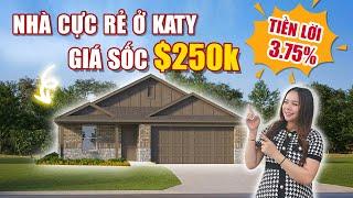 $250K Nhà Mới Khu Katy, 3 Mặt Gạch & Cách Katy Asian Town 15 Phút