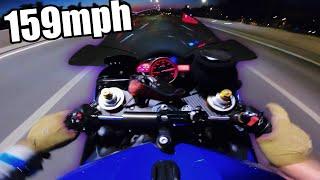 Trying To Hit Top Speed On Stock Yamaha YZF R6