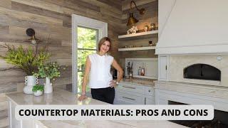 5 Most Common Countertop Materials | Advantages VS Disadvantages