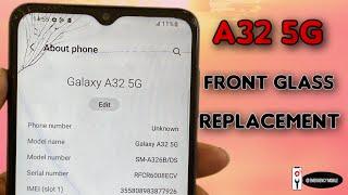 Samsung A32 5G Front Glass Replacement Guide for a Crystal-Clear Display!"