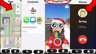 In this Roblox game you can CALL people (Calling, texting, and more)