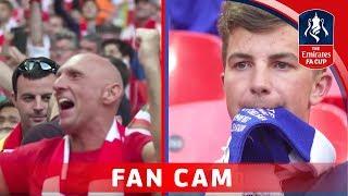 Arsenal 2-1 Chelsea - Emirates FA Cup Final 2016/17 | FAN CAM