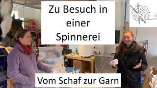 Wie wird Schafwolle zu Garn verarbeitet? Ein Besuch in einer Spinnerei