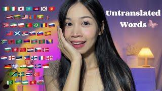 ASMR Whispering Untranslated Words in 65 Languages 