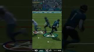 Touchdown Travis Etienne Jr. #madden#nfl 25#ps5#jacksonvillejaguars#gaming#maddengameplay#shorts