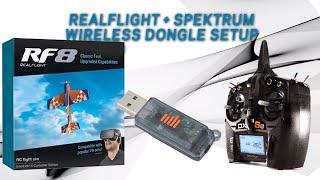 How to setup Real Flight 8 with the Spektrum WS1000 Wireless Dongle