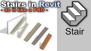 Revit Stairs - Beginner to PRO Tutorial