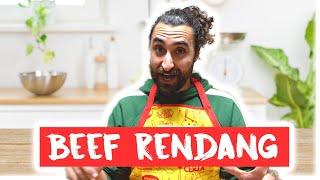 Cooking Beef Rendang for our Portuguese Family