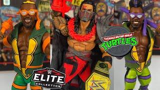 WWE ELITE NINJA TURTLE Action Figures Reviewed!