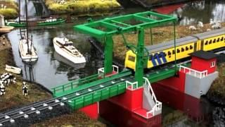 Legoland Dutch NS legotrains - NS trein