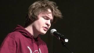 Kaden Cook on ukulele "Meteor Shower" Cavetown cover Bartlesville High School Talent Show