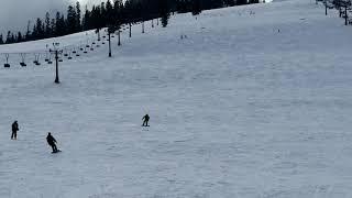 Snowboarding at Snoqualmie March 8 2020 video 1