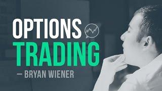 A lesson in options trading · Bryan Wiener (former pit trader)