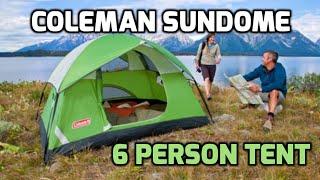 Coleman Sundome 6 Person Tent Review - 1080p HD