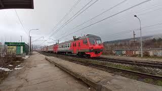 364. Zhigulevsk Town, Samara region, Russian Federation. Part 226. "Mogutovaya" Electric Train Stop