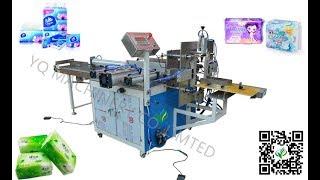 Two heads napkin tissue paper diaper packing machine premade pet bag sealing equipment