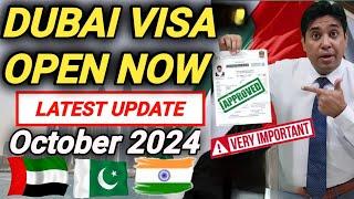 Dubai Visa Open For Pakistan | UAE Visa Latest Updates 2024 | Dubai Visa Update Today Pakistan