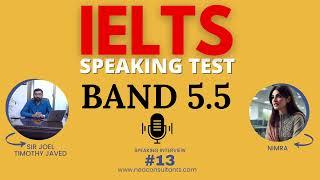 IELTS Speaking Test 13 | Band 5.5 | Nasim English Academy | 2024